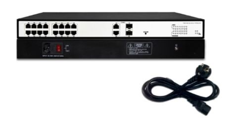 Switch POE 16 cổng Hikvision SH-1016P-2C