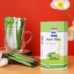 Thạch Ami Slim Giảm Cân - Hỗ Trợ Chuyển Hóa Chất Béo, Kiểm Soát Cân Nặng, Giúp Ngăn Hấp Thụ Mỡ Thừa, Sản Phẩm Tự Nhiên, Thơm Ngon Dễ Sử Dụng