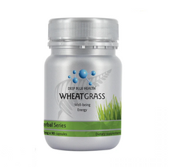 Viên Uống Bổ Sung Chất Xơ Wheat Grass Deep Blue Health 90 Viên - Hỗ Trợ Tiêu Hóa, Tăng Cường Miễn Dịch Từ Cỏ Lúa Mì