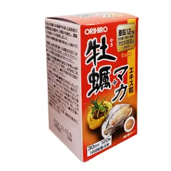 Viên Uống Tinh Chất Hàu Tươi Maca Orihiro - Hỗ Trợ Tăng Cường Sinh Lực Nam Giới, 120 Viên Nhật Bản