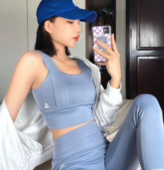 Áo Bra Tập Gym Fitme Delta Thể Thao 2 Lớp Co Giãn 4 Chiều - Thoải Mái Cho Yoga, Aerobic, và Gym Nữ