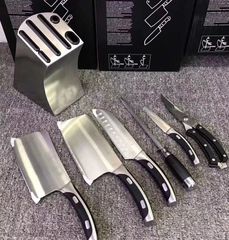 Bộ Dao Nhà Bếp 7 Món Zwilling Cao Cấp - Dao Chặt, Thái Thịt, Thái Rau, Gọt Hoa Quả - Bộ Dụng Cụ Chế Biến Thực Phẩm Đa Năng