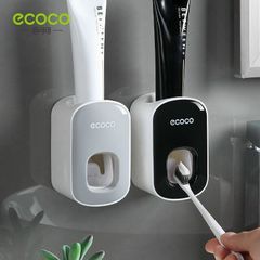 Bộ Nhả Kem Đánh Răng Ecoo - Tiện Lợi, Nhỏ Gọn, Dễ Dàng Sử Dụng, Thích Hợp Cho Mọi Không Gian Phòng Tắm