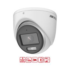 Camera Bán Cầu HDTVI Hikvision DS-2CE72KF0T-FS - Quan Sát Màu Đêm 5MP, Hồng Ngoại 40m, Tích Hợp Micro, Chống Ngược Sáng