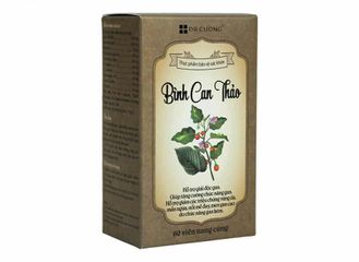 Viên uống giải độc gan Bình Can Thảo - Hỗ trợ chức năng gan, bồi bổ sức khỏe, chiết xuất thảo mộc tự nhiên 60 viên