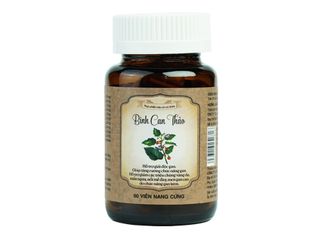 Viên uống giải độc gan Bình Can Thảo - Hỗ trợ chức năng gan, bồi bổ sức khỏe, chiết xuất thảo mộc tự nhiên 60 viên