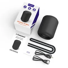 Loa Bluetooth 5.0 Tronsmart Element T6 Mini - Thiết kế nhỏ gọn, Chống nước IPX6, Âm thanh 360 sống động, Dùng cho dã ngoại và tiệc tùng