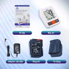 Máy Đo Huyết Áp Bắp Tay CHIDO PG-800B31 - Công Nghệ INTELLISENSE Nhật Bản, Lưu Trữ 99 Kết Quả, Đo Nhanh Chóng và Chính Xác.