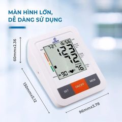 Máy Đo Huyết Áp Bắp Tay CHIDO PG-800B31 - Công Nghệ INTELLISENSE Nhật Bản, Lưu Trữ 99 Kết Quả, Đo Nhanh Chóng và Chính Xác.