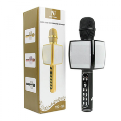Micro không dây Karaoke YS-91 - Âm thanh rõ nét, 3 chế độ kết nối Bluetooth, USB, thẻ nhớ - Quà tặng hoàn hảo cho gia đình và bạn bè.