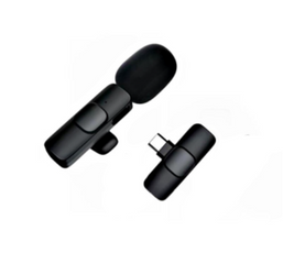 Micro thu âm không dây mini 2.4G - Chất lượng âm thanh cao, khoảng cách thu đến 20m, chống nhiễu, phù hợp với điện thoại Android và iPhone