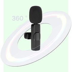Micro thu âm không dây mini 2.4G - Chất lượng âm thanh cao, khoảng cách thu đến 20m, chống nhiễu, phù hợp với điện thoại Android và iPhone