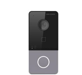 Nút ấn camera chuông cửa Hikvision DS-KV6113-WPE1(B) - IP65, Wifi, Độ phân giải 1080p, Đàm thoại 2 chiều, Lắp trong nhà và ngoài trời