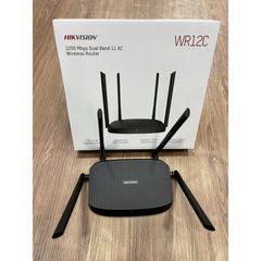 Router Wifi Gia Đình Hikvision DS-3WR12C - Tốc Độ Cao, Công Nghệ MU-MIMO, Beamforming, Hỗ Trợ Nhiều Thiết Bị 802.11ac