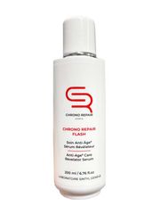 Serum phục hồi da chống lão hóa Physiodermie Chrono Repair Flash 200ml - Dưỡng ẩm sâu và tái tạo da sau laser, lăn kim