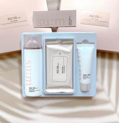 Set Kem Chống Nắng Su:m 37 Sun Away Cooling Watery SPF50++ - Dưỡng ẩm và Chống nắng cho mọi loại da, Phù hợp với da nhạy cảm