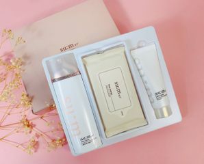 Set Kem Chống Nắng Su:m 37 Sun Away Cooling Watery SPF50++ - Dưỡng ẩm và Chống nắng cho mọi loại da, Phù hợp với da nhạy cảm