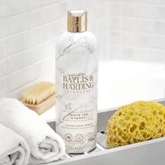 Sữa Tắm Baylis & Harding Elements Trà Trắng và Neroli 500ml - Dưỡng Ẩm, Phù Hợp Mọi Loại Da, Hương Cam Ngọt Thư Giãn