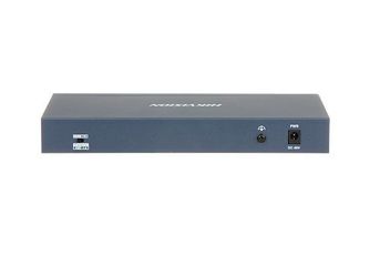 Switch mạng 8 cổng Hikvision DS-3E0310P-E/M - Công suất 60W, hỗ trợ truyền dẫn 300m, thiết kế không quạt, bền đẹp