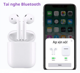 Tai Nghe Bluetooth Chống Ồn Đa Điểm - Tai Nghe Không Dây Tương Thích Android, iOS, Âm Thanh Chất Lượng, Thiết Kế Thời Trang
