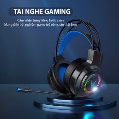 Tai Nghe Gaming The Deosd Có Mic, Kết Nối 3.5mm, Âm Thanh 4D Chân Thật - Phụ Kiện Chơi Game Chất Lượng Cao