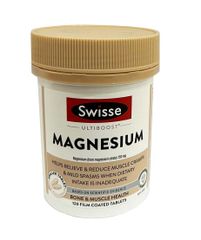 Viên uống bổ sung Magie Swisse Magnesium 150mg - Hỗ trợ xương khớp và cơ bắp - Chất lượng từ Úc