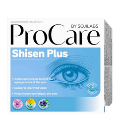 Viên Uống Bổ Mắt Procare Sojilabs Shisen Plus - Hỗ Trợ Cải Thiện Thị Lực, Giảm Mỏi Mắt, Bảo Vệ Mắt Khỏi Ánh Sáng Xanh 30 Viên