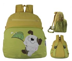 Balo Vải Mộc Petshop Cho Bé DBG-380 - Balo Dễ Thương, Chất Liệu Cotton Bền, Nhiều Ngăn Đựng, Phù Hợp Cho Trẻ Em