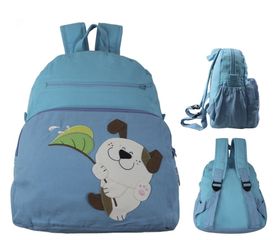 Balo Vải Mộc Petshop Cho Bé DBG-380 - Balo Dễ Thương, Chất Liệu Cotton Bền, Nhiều Ngăn Đựng, Phù Hợp Cho Trẻ Em