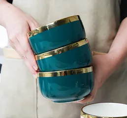 Bát Sứ Hàn Quốc Nhỏ Cao Cấp - Bát Ăn Chất Liệu Sứ Sương, Thiết Kế Sang Trọng, Giữ Nhiệt Tốt, Quà Tặng Thích Hợp