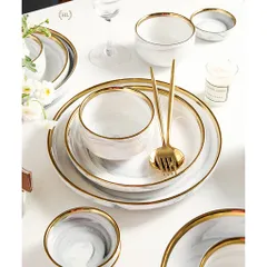 Bát Sứ Hàn Quốc Nhỏ Cao Cấp - Bát Ăn Chất Liệu Sứ Sương, Thiết Kế Sang Trọng, Giữ Nhiệt Tốt, Quà Tặng Thích Hợp