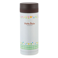 Bình Giữ Nhiệt Lock&Lock Hello Bebe Check Ribbon HBB316 - 350ml Thép Không Gỉ, Họa Tiết Ngộ Nghĩnh, Tiện Lợi Cho Học Sinh Và Dã Ngoại