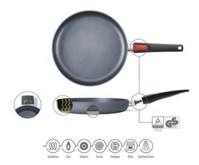 Chảo Rán Sinh Thái Woll Eco Lite Frying Pan - Chảo Nhôm Tái Chế 5 Lớp Chống Dính, Nhiệt Độ Cao, Dễ Vệ Sinh, Tiện Lợi Sử Dụng