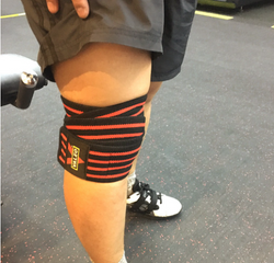 Đai Quấn Đầu Gối Tập Gym Cao Cấp Valeo - Hỗ Trợ Tập Luyện, Chống Chấn Thương, Độ Đàn Hồi Cao, Dành Cho Nam Giới
