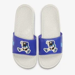 Dép nam Nike Benassi JDI Print Slide 'Hiker Cartoon - Light Bone' 631261038