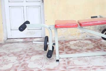 Giàn Tạ Có Ép Đại Việt GT00006 - Dụng Cụ Tập Gym Đa Năng Tại Nhà, Hỗ Trợ Đẩy Tạ, Tập Cơ Bụng, Chân, Vai