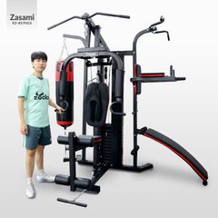 Giàn Tạ Đa Năng 3 Vị Trí Zasami KZ-83 - Thiết Bị Tập Gym Đẩy Ngực, Ép Ngực, Gập Bụng - Tăng Cường Sức Khỏe Tại Nhà