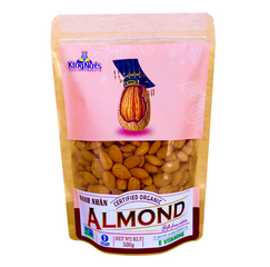 Hạt hạnh nhân tách vỏ sấy chín Kingnuts Almond