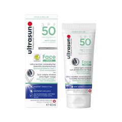 Kem chống nắng khoáng chất cho da nhạy cảm Ultrasun Face Mineral SPF50+