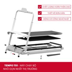 Máy Chạy Bộ Điện Tempo TS1 - Nâng Cao Sức Khỏe Tại Nhà, Thiết Kế Gọn Nhẹ, Tốc Độ 1-12 km/h, Thích Hợp Cho Mọi Không Gian Tập Luyện