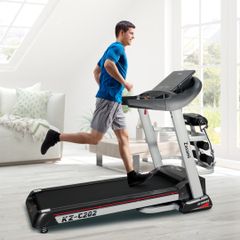 Máy Chạy Bộ Điện Zasami KZ-C202 Đa Năng Gập Gọn - Chạy Tại Nhà, Tập Luyện Hiệu Quả, Vận Tốc Tối Đa 20km/h, Nâng Dốc Tự Động 15%