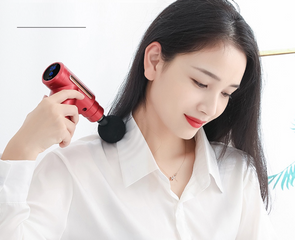 Máy Massage Vai Gáy Cầm Tay CTFAST-720 - Thiết Bị Massage Mini 6 Cấp Độ Giảm Đau, Kèm 4 Đầu Massage Chuyên Dụng