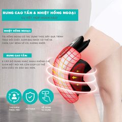 Máy Massage Đầu Gối KINGTECH KH-512 - Thiết Bị Massage Chuyên Sâu Giảm Đau Xương Khớp, Hỗ Trợ Liệu Pháp Hiệu Quả