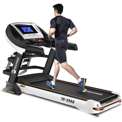 Máy Tập Chạy Bộ Điện Đa Năng TF-19AS - Thiết Bị Thể Thao Tích Hợp Đa Chức Năng, Tốc Độ 1-18.8 km/h, Nâng Dốc Tự Động, Giảm Chấn Ổn Định