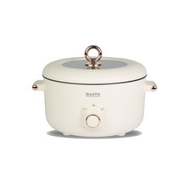 Nồi lẩu điện đa năng Hasto Hàn Quốc 6 chức năng 5L, kèm xửng hấp - Nấu lẩu, hấp, xào, hầm dễ dàng, tiện lợi cho gian bếp.