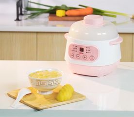 Nồi Nấu Cháo Chậm Seka GT68 - Chưng Yến Cách Thủy Tiện Lợi, Dung Tích 1L, Thiết Kế Sang Trọng, Công Suất 200W, Bảo Hành 12 Tháng