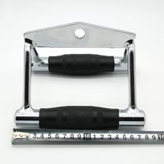 Tay Kéo Xô Đôi 502R - Dụng Cụ Tập Gym Chất Liệu Thép Cao Cấp, Tay Cầm Bọc Cao Su Đen, Thể Thao, Fitness