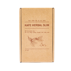 Thạch Hỗ Trợ Giảm Cân Kafe Herbal Slim CHUAN Nature - Giúp Đốt Cháy Mỡ, Hỗ Trợ Giảm Cảm Giác Thèm Ăn, An Toàn Từ Thiên Nhiên