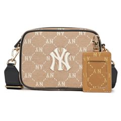 Túi đeo chéo MLB Diamond Monogram JQD NY Yankees 7ACRM012N-50BGS