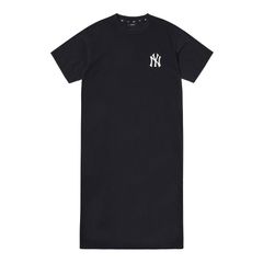 Váy MLB Basic Long T-Shirt Dress 3FOP00523-50BKS